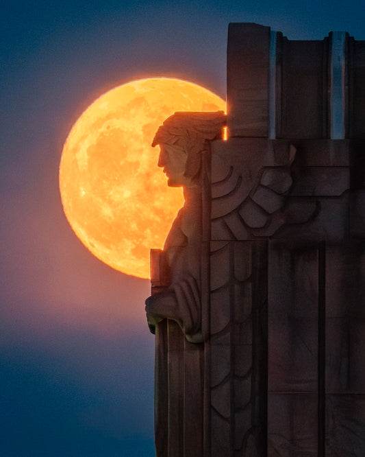 A June Moon in Cleveland, Ohio
