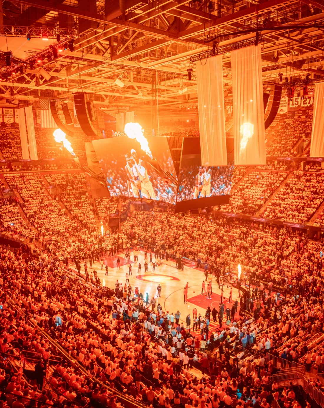 Playoff Basketball in Cleveland, Ohio