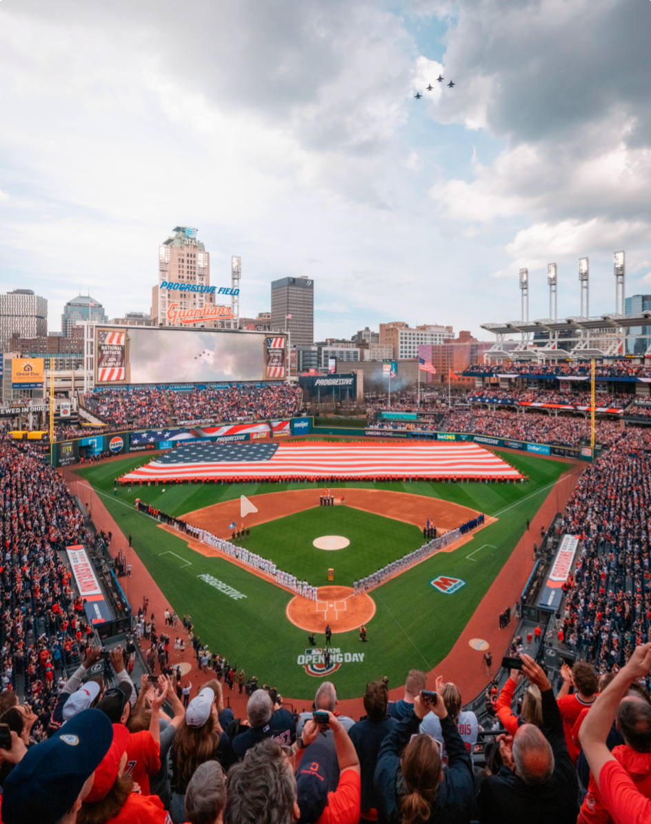 The 2026 Home Opener in Cleveland, Ohio