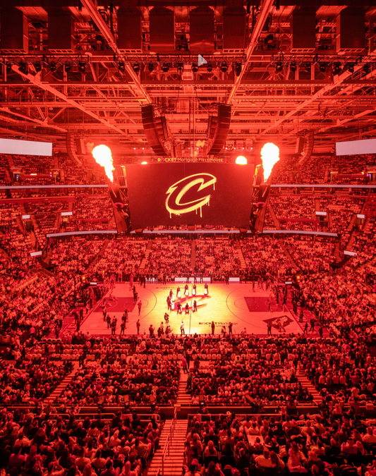 Home Opener Basketball in Cleveland, Ohio
