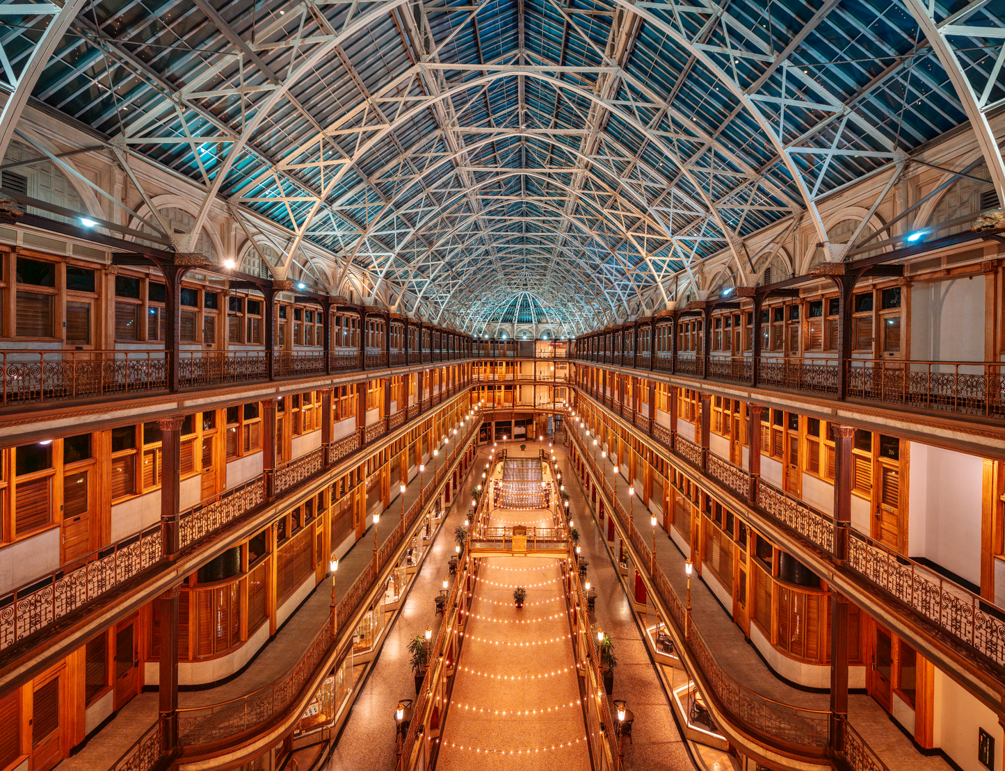 Historic Cleveland Arcade Views in Cleveland, Ohio