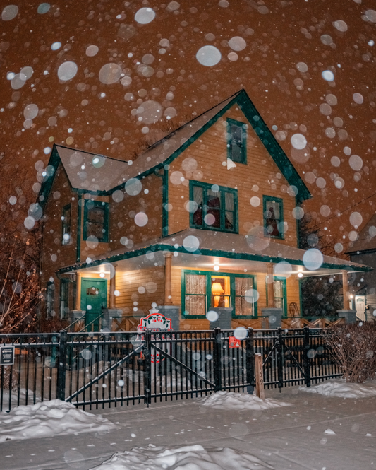 A Christmas Story Snowglobe in Cleveland, Ohio
